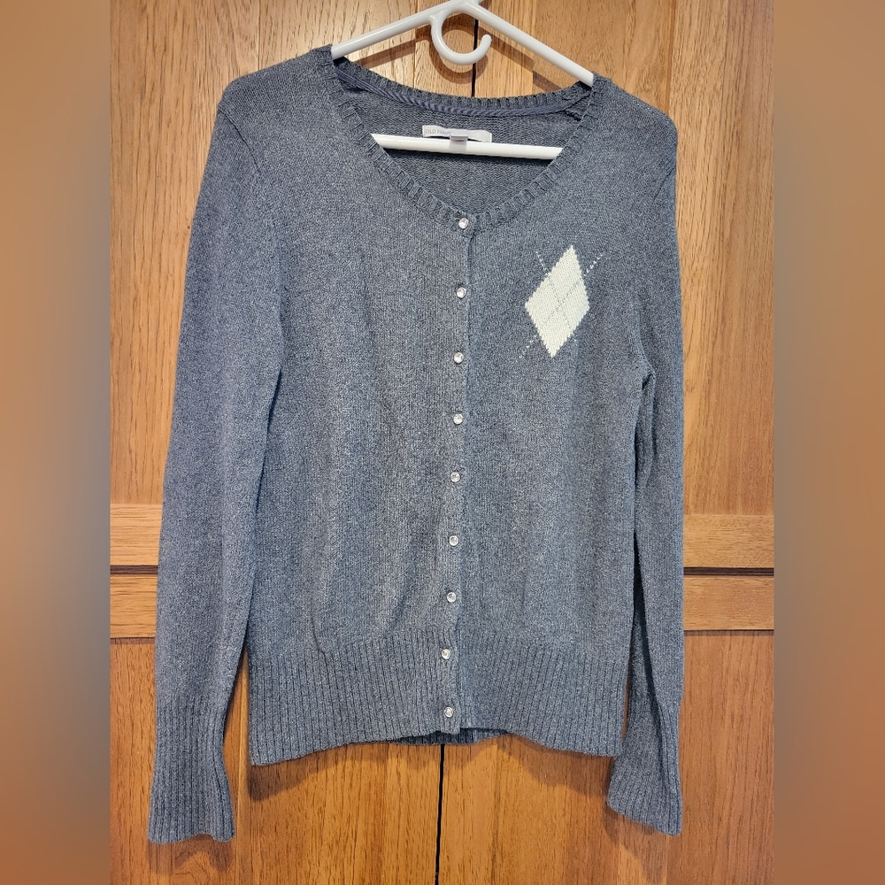Y2K Old Navy Women's button front sweater Size L
